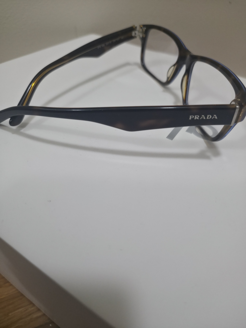 Prada Black Rectangular Optical Glasses - Picture 5 of 9